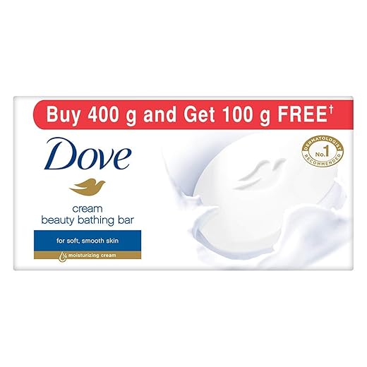 Dove Cream Beauty Bathing Bar (Buy 4 Get 1 Free)