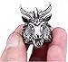 SUNSCSC Vintage Satan Worship Baphomet Ram Aries Zodiac Sheep Goat Head Horn Biker Ring (12)