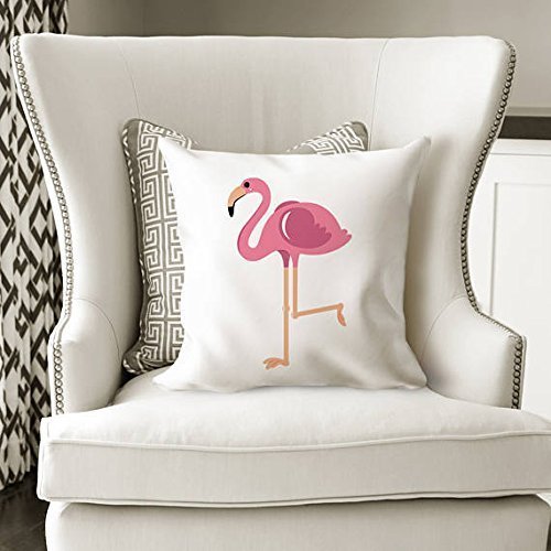Gift for Flamingo Lover, Pink Flamingo, Flamingo Gift, Kids Room Decor Ideas, Flamingo, Throw Pillow Cover, Children's Room Decorating Ideas