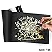 L'¨¦MOUCHET Paint Pens Set and Black Sketch Pad (Black Sketch PAD)