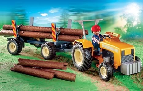 PLAYMOBIL® 4209 - Traktor mit Langholztransport
