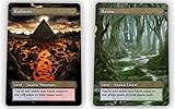 1 Each of All 10 Dual Lands - Full Art Borderless - Magic Lotus Cards