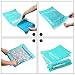 TOPJUM Space Saver Storage Bags for Clothes No Vacuum or Air Pump Needed Travel Compress Vacuum Roll-Up Reusable Storage Bags Perfect Packing Organize (8, 4 Large (28