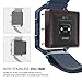 MoKo Fitbit Blaze Accessories Band, Metal Frame Housing + Milanese Loop Mesh Stainless Steel Bracelet Strap Band with Magnet Lock for Fitbit Blaze Smart Fitness Watch - BLUE