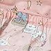 Brandream Unicorn Crib Bedding with Bumpers Blush Pink Baby Bedding Girls Nursery, 100% Soft Cotton, 11 pieces