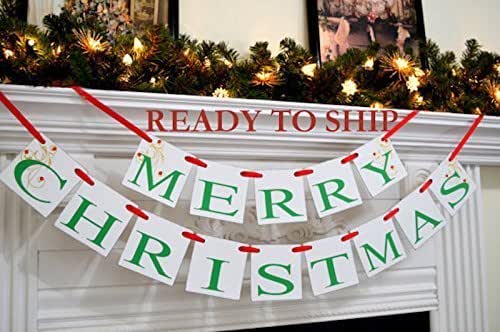 Christmas banners wholesale ft duty heavy Amazon.com: CHRISTMAS DECORATION Merry Christmas Banner - Christmas