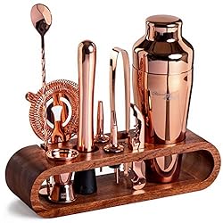 Mixology Bartender Kit: 10-Piece Bar Tool Set with