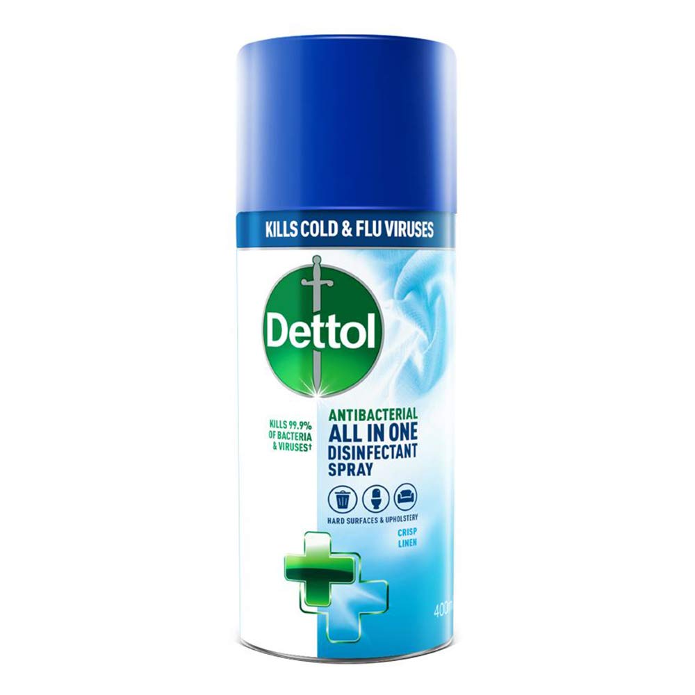 Dettol All-in-One Antibacterial Spray Crisp Linen 400ml