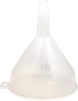 Accurate Clear Plastic Funnel 14cm for Bottle Filling Essential Oils Arts Crafts