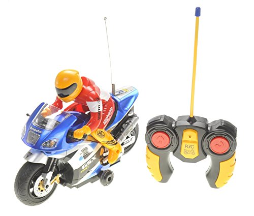 CHIMAERA RC Radio Control Hobby Toy Motorcycle GSX 360 Electric RTR (Blue)