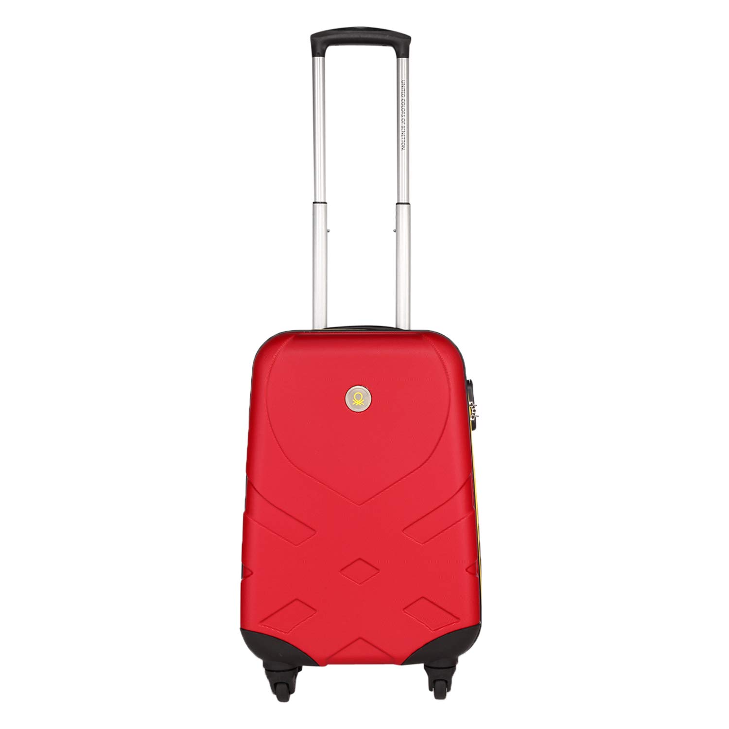 Buy United Colors of Canter Hardcase Luggae ABS 57 cms Wine