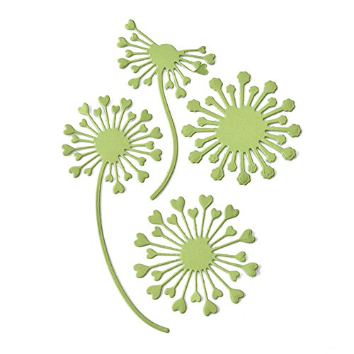 TTLIFE Scrapbooking Dies Metal Heart Flower border Cutting Dies Craft Embossing Stamps Stencils Paper Card Making