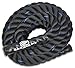 Poly Dacron Battle Rope Exercise Workout Strength Training Undulation Ropes, Workout Rope (1.5