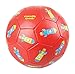 Crocodile Creek Kids Rockets Boxed Soccer Ball, Red, 3