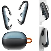 Open Ear Headphones Heavy Bass,Sports Ear Hooks Ultra-Comfort Bluetooth 5.4 Open Earphones,Deep Bass Chip Powerful Sound,Open Wireless Earbuds with Mic Clear Calls,Stable Fitness earbud,36H Playtime