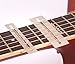 Honbay 3 Pairs Gold Silver Black Guitar Bass Fingerboard Guards Fret File Cleaning Tool