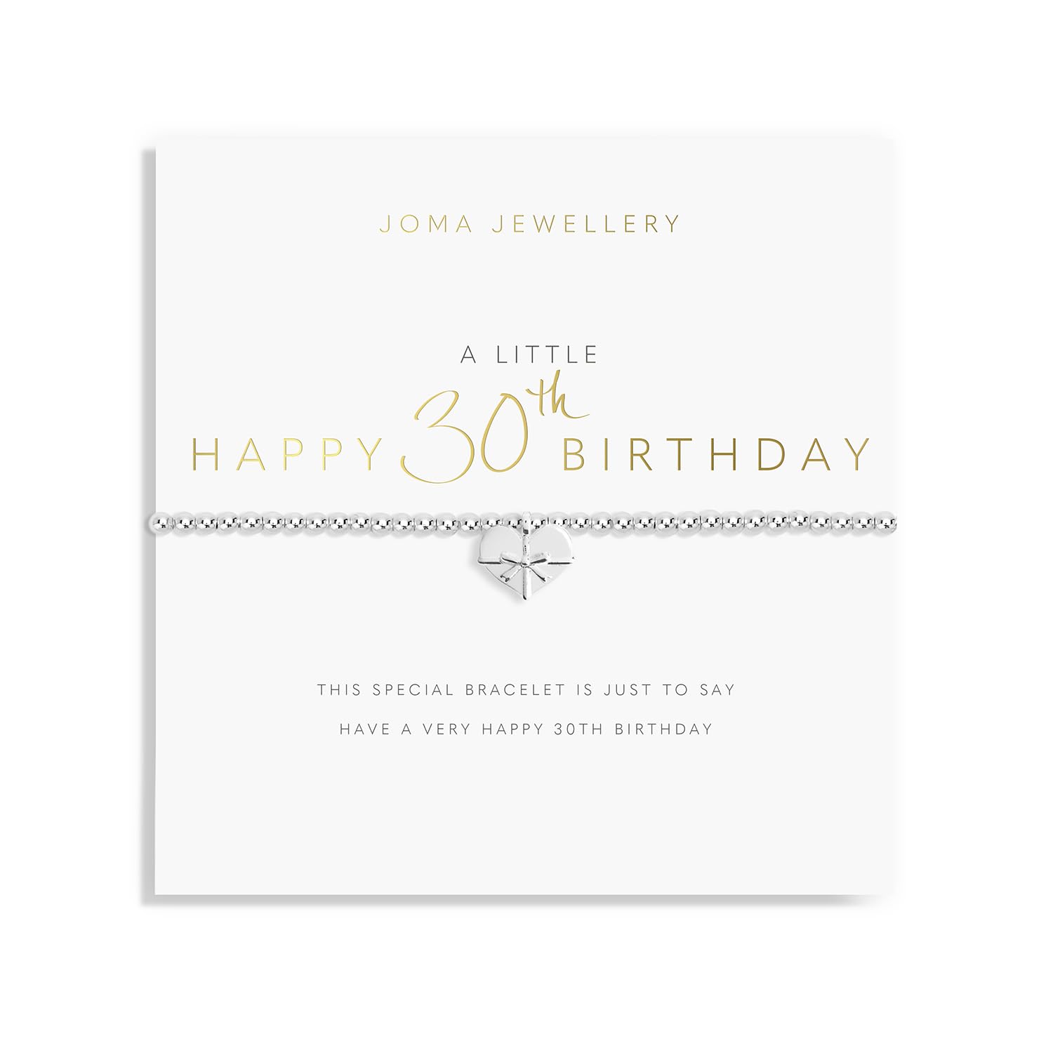 Joma Jewellery A Little 30th Birthday Bracelet — image 1