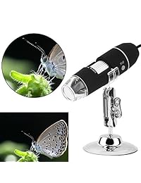 KKmoon 1000 x microscopio Digital endoscopio USB cámara microscopio 8 LED lupa electrónico estéreo Z P4PM