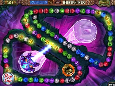 Amazon Com Zuma S Revenge With Peggle Bonus Pc Video Games