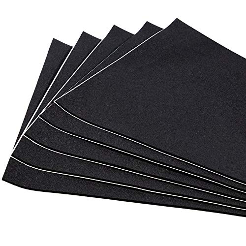 MAGZO Adhesive Rubber Foam Sheet 12 Inch Length X 8 Inch Width X 1/8