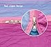WoneNice Hammock with Mosquito Net, Portable Lightweight Nylon Parachute Multifunctional Hammock with Net and Tree Straps for Camping, Backpacking, Travel, Beach, Yard.