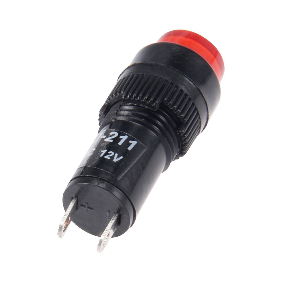 sourcing map Indicator Lights DC 12V, NXD-211 Red Neon Bulb, Flush Panel Mount 2/5" 10mm, 10Pcs - Image 4