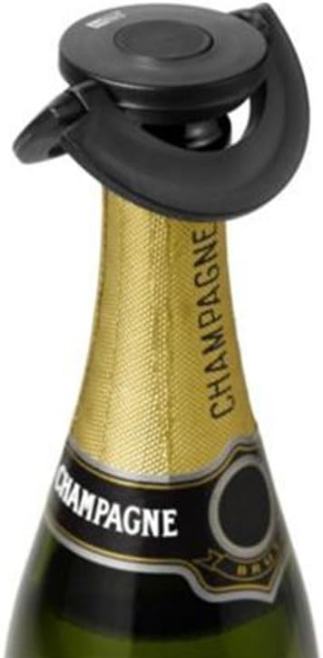 Adhoc Champagner-Stöpsel GUSTO, Schwarz