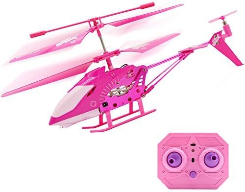 pink helicopter toy