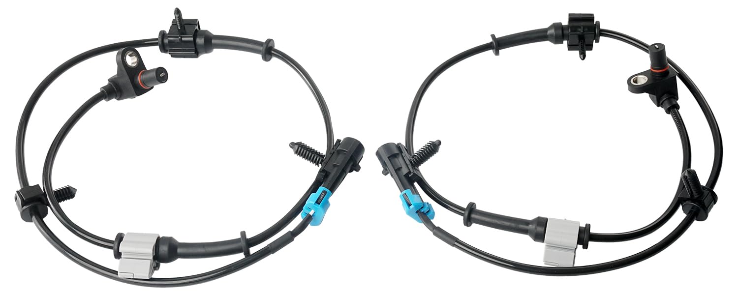 Photo 1 of **UNTESTED**
Front ABS Wheel Speed Sensor Left & Right Compatible with Chevy Avalanche Express Silverado Suburban Tahoe, GMC Savana Sierra Yukon XL, Cadillac Escalade Replace ALS482, 15991986, 15037208, 19181873