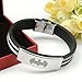 Hydia Steel Jewelry Black Batman Stainless Steel Cable Wire Mens Bracelet