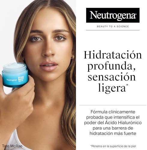 Hydro Boost Routine, pack com Gel de Água Hidratante Facial (50 ml) e Contorno Ocular Anti-fadiga (15 ml), conjunto com Ácido Hialurónico para 72 horas de hidratação