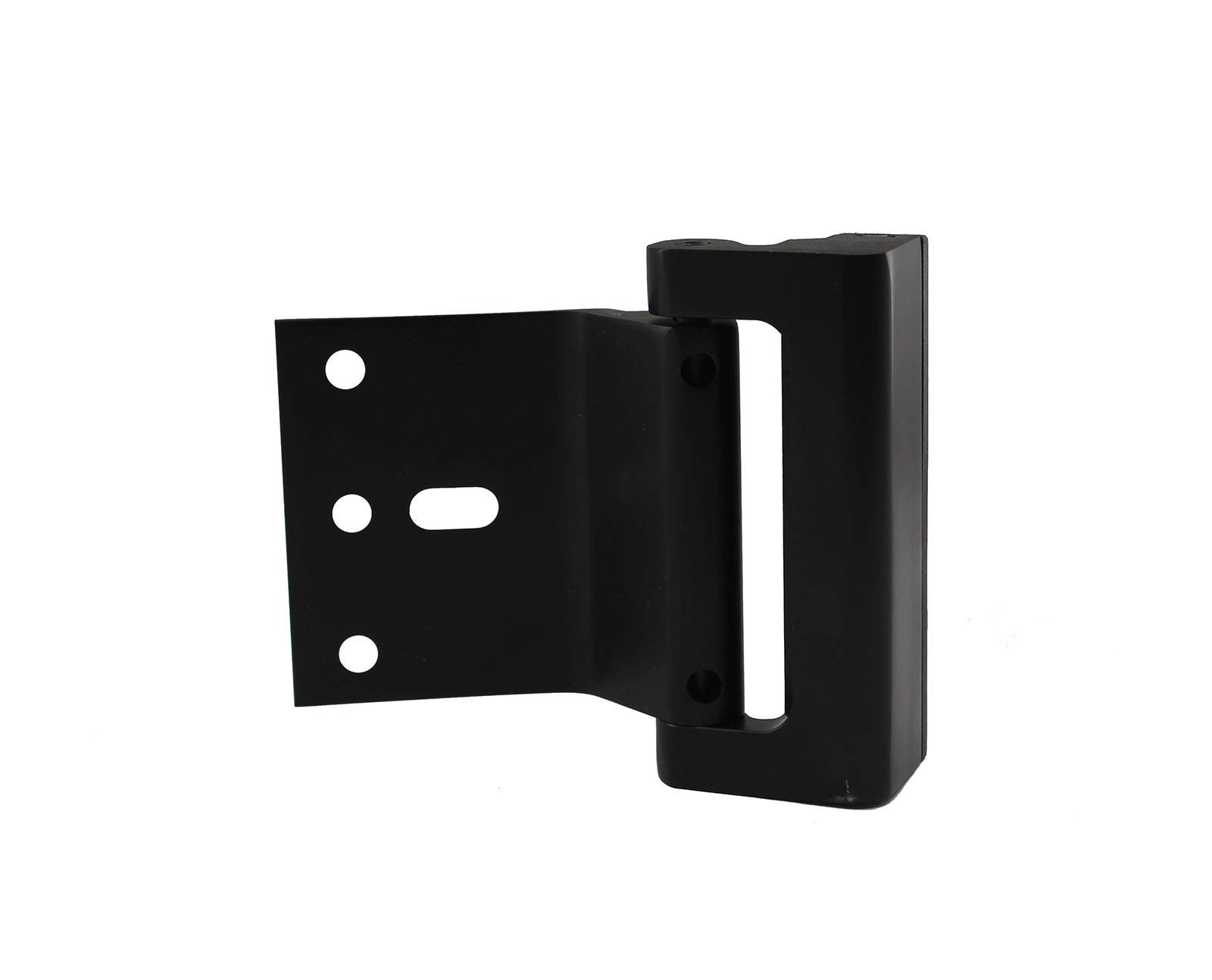 One Piece of Aluminum Alloy Security Door Lock Reinforcement Dead Bolt Child Safety Door Lock Oxidized Black Color