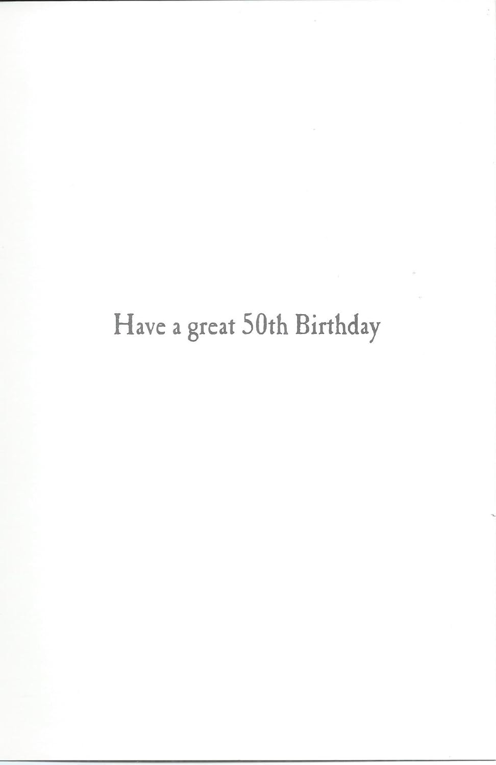 On the Ceiling, 50th Birthday Card for Him Funny Age 50 Male Birthday Card It Was Clear To Everyone That All the Candles! - Image 3