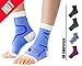 Thirty48 Plantar Fasciitis Socks, 20-30 mmHg Foot Compression Sleeves for Ankle/Heel Support, Increasing Blood Circulation, Relieving Arch Pain, Reducing Foot Swelling Blue Large