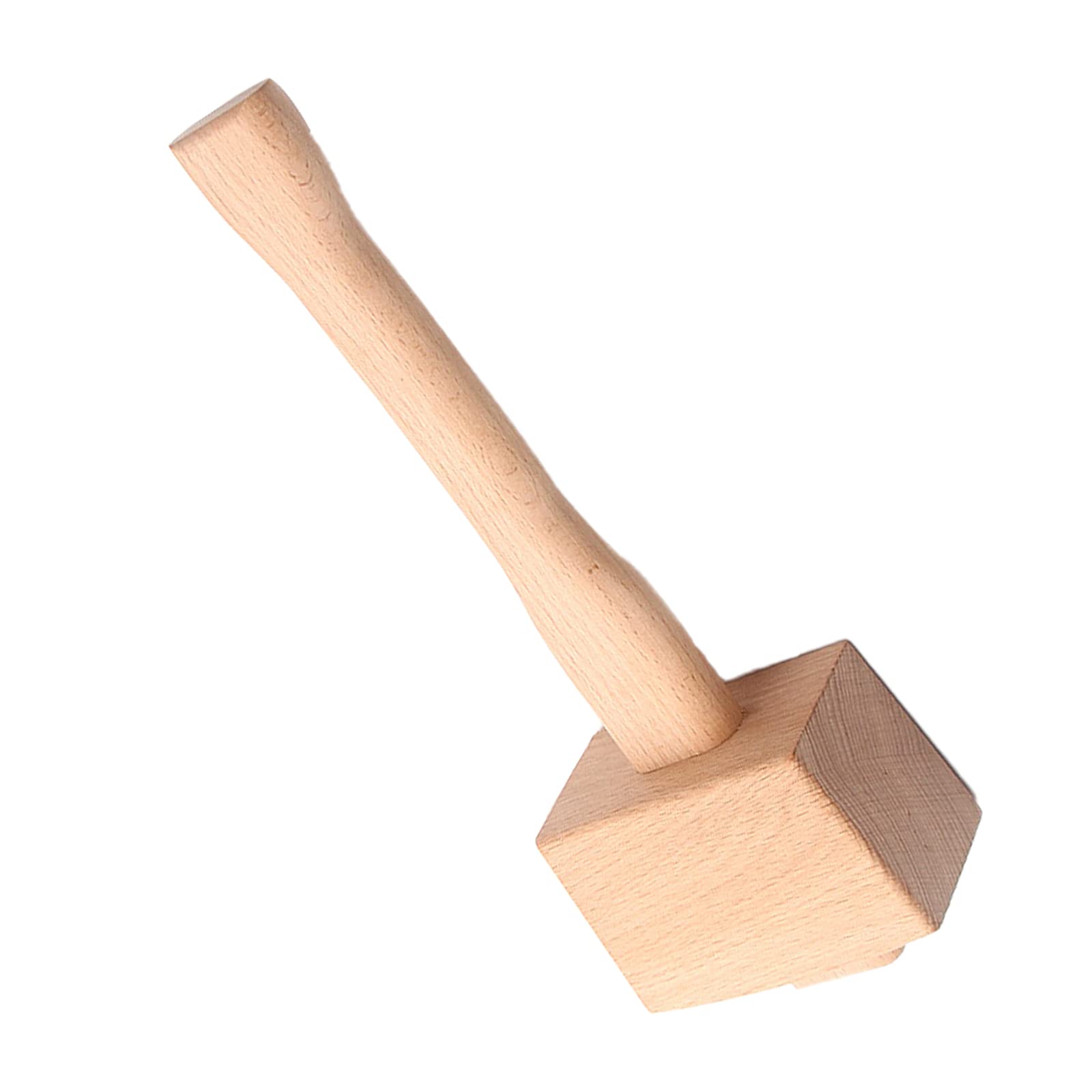 Wooden Mallet Multipurpose Ice Mallet Expert Beech Wood Mallet for Wooden Tapping Tool