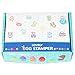 ThinkMax Self-ink Stamps Set for Kids Egg Stampers for Party Favors, Gifts, Prizes, Rewards, Giveaways (12 PCs)