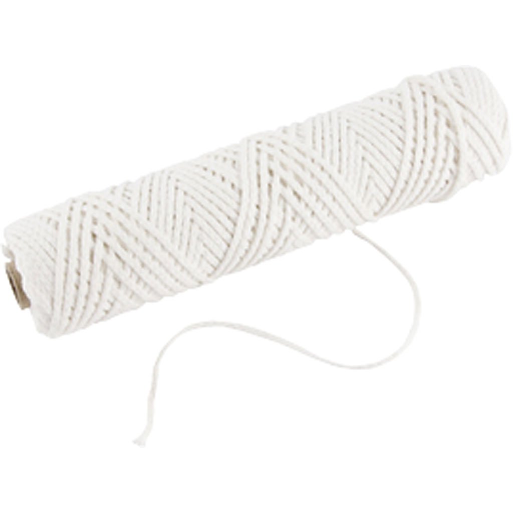 Candle Wick for pure paraffin, 100 g, nr. 3x10, 80 m