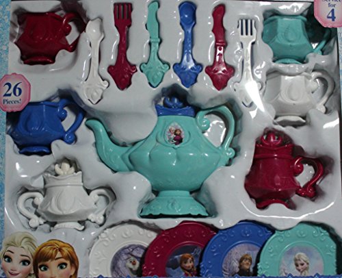 Disney Frozen 26 Piece Dinnerware Tea Set