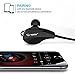 TOTU Bluetooth Headphones, V4.1 Stereo Noise Isolating Sports Sweatproof Headset with Mic for iPhone 7 Samsung Galaxy S7 and Android Phones [Upgraded Version], Black … (Black)