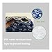 ALVABABY Charcoal Bamboo Reusable Menstrual Pads/Sanitary Pads 4PCS 4WM