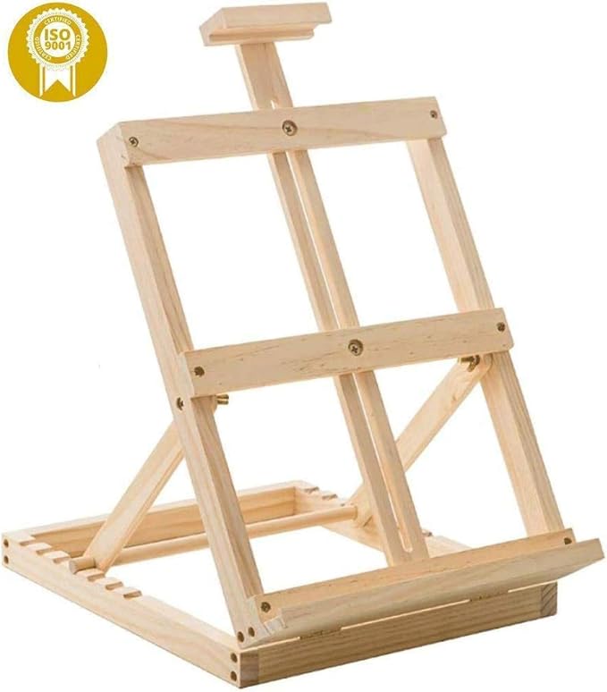 ZFFSC Easels for Art, Easels MultiFunctional Small Painting Shelf