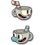 Just Funky Cuphead Enamel Collector Pins
