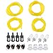 Podoy Tygon Fuel Line for Poulan Weedeater Chainsaw Parts Repower Fuel Line Kit 4 Sizes with Snap in Primer Bulb Zf-1 Fuel Filter Craftman String Trimmer Blower Common 2 Cycle Small Engine