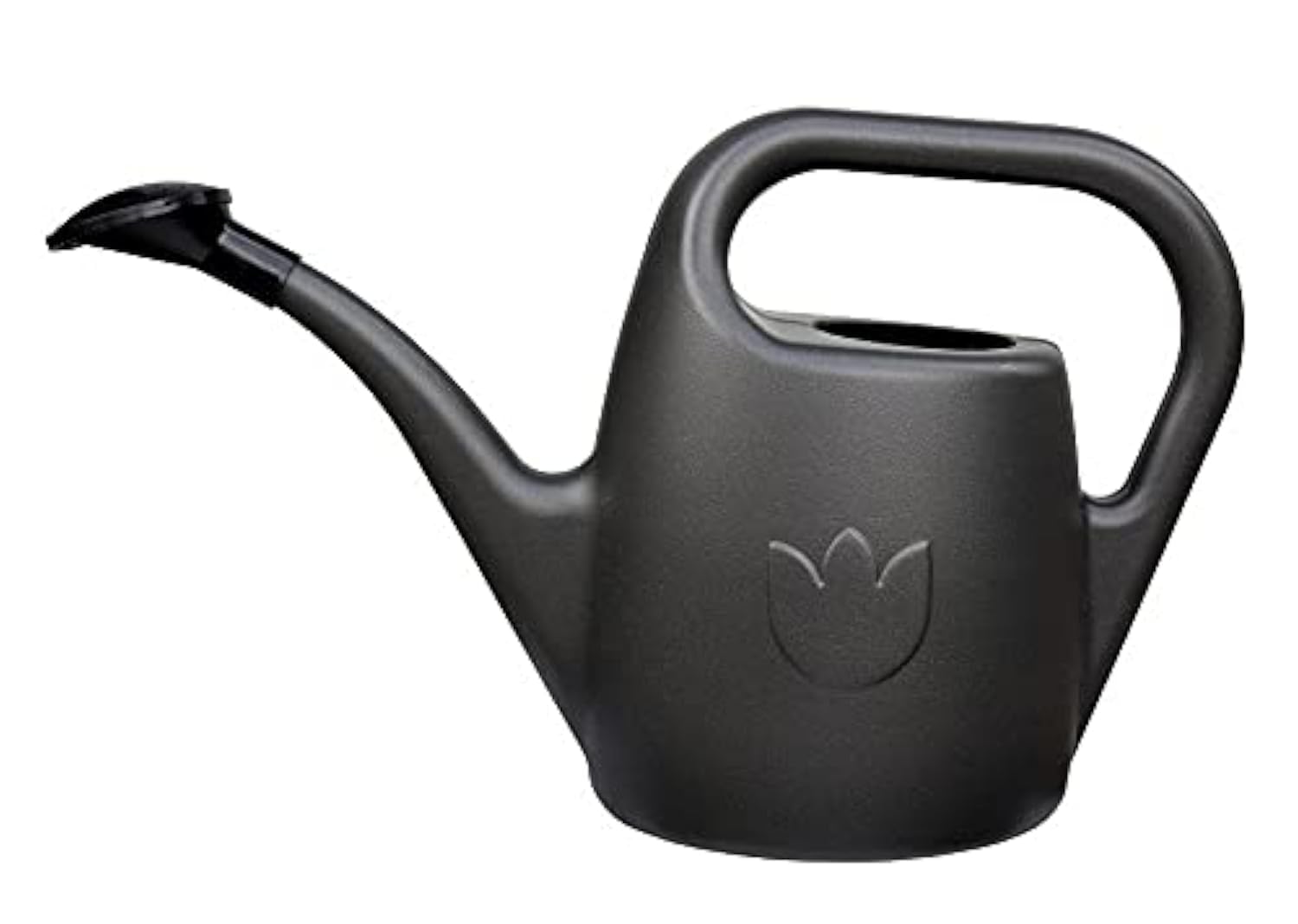 Watering Can Eva 2 Litres - Small Watering Can for Indoor and Outdoor Plants - Plastic House Plant Water Can, Anthracite
