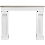 Kaminregal mit stilvoll gedrechselten Details: Amazon.de: Baumarkt