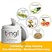 tingl Acne Treatment and Anti-Aging Face Exfoliator with Glycolic Acid, Salicylic Acid, and Lactic Acid. Natural Exfoliant, Face Toner, Pore Minimizer, and Oil Cleanser Pads For Women and Men