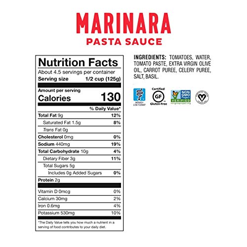 Fody Foods Pasta Sauce Marinara Sauce Low FODMAP Certified Gut