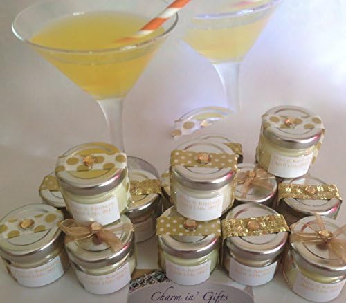 Mini candles, hen party mini candles, boozy candle favours, mini party mementos, cocktail scented candles, personalised party guest candles,