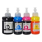 Kingway Compatible Ink Cartridge Replacement for Epson T774 ( Black,Cyan,Magenta,Yellow )