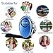 Personal Alarms for woman siren 140 DB with LED light (4 PACK),nuu you small Emergency Safety Sound Alarm Keychain for personal alarm Women/Kids/Girls/Elderly Self Defense Device Policeman Recommend